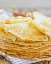 Lichtmis, verse pannenkoeken t.v.v. KOM OP TEGEN KANKER