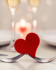 Valentijnversiering met Joyce