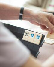 Rummikub met Jeannine