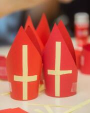 Knutselen voor de Sint