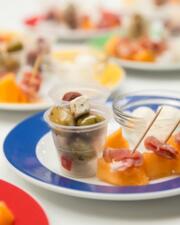 Smul: meloen met ham