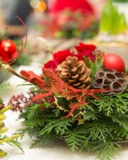 Kerststukjes verkoop Rita & Francine