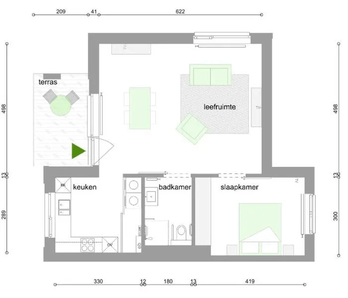 grondplan Boelaer type-5