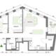 grondplan GAW serviceflat Tuinwijk Melgeshof type - E