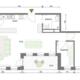 grondplan GAW serviceflat Tuinwijk Melgeshof type - H