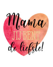 special menu : Moederdag !