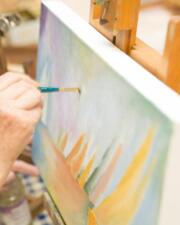 Hobby met Roos: canvas schilderen