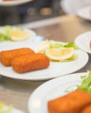 Garnaalkroket of kaaskroket